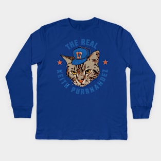 Keith Hernandez New York M Purrnandez Kids Long Sleeve T-Shirt